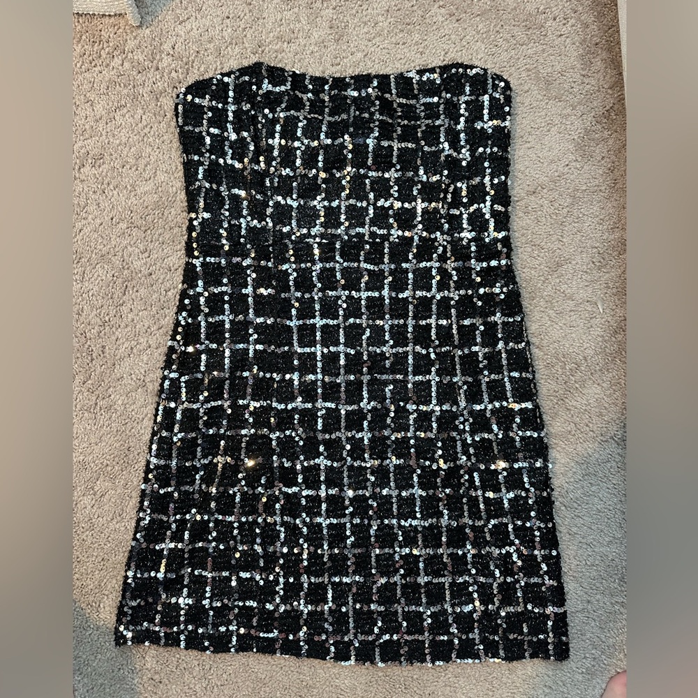 Black ASTR Mini Dress